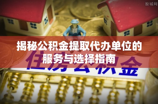 苍南揭秘公积金提取代办单位的服务与选择指南