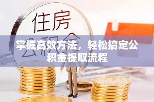 苍南掌握高效方法，轻松搞定公积金提取流程