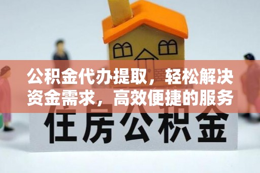 苍南公积金代办提取，轻松解决资金需求，高效便捷的服务选择
