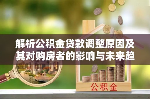 苍南解析公积金贷款调整原因及其对购房者的影响与未来趋势