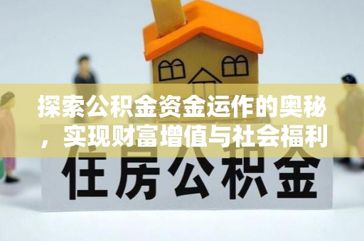 苍南探索公积金资金运作的奥秘，实现财富增值与社会福利双赢